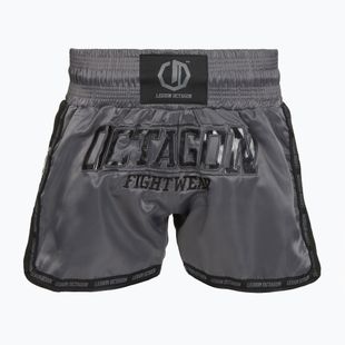 Spodenki treningowe Octagon Kickboxing/Muay Thai Legion Future Premium black/grey