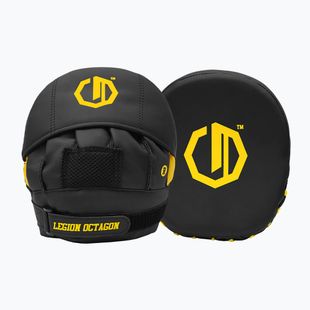 Łapy treningowe trenerskie Octagon Legion Nitro black/yellow