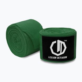 Bandaże bokserskie Octagon Legion Standard 300 cm dark green