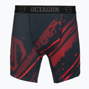Spodenki treningowe męskie Octagon Legion Escape black/red
