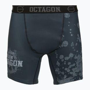 Spodenki treningowe męskie Octagon Legion Grunge black/grey
