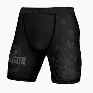 Spodenki treningowe męskie Octagon Legion Grunge black/grey