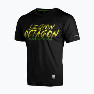 Koszulka męska Octagon Legion Brainrot Braziliano Crocodano black/multicolor