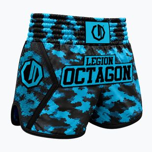Spodenki treningowe Octagon Legion Kickboxing/Muay Thai Premium arctic strike
