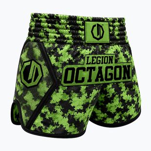 Spodenki treningowe Octagon Legion Kickboxing/Muay Thai Premium jungle assault