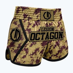 Spodenki treningowe Octagon Legion Kickboxing/Muay Thai Premium patrol