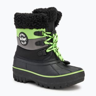 Śniegowce dziecięce Lee Cooper LCJ-24-44-2856K black/lime