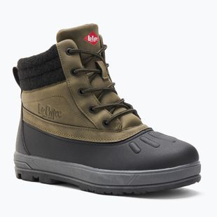 Śniegowce Lee Cooper LCJ-24-01-2967L khaki/black