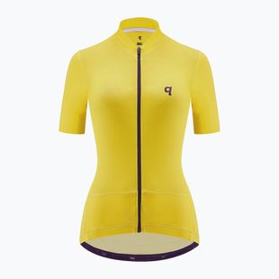 Koszulka rowerowa damska Quest Adventure W yellow