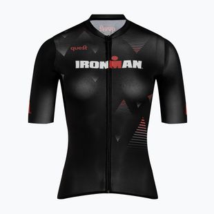 Koszulka rowerowa damska Quest Race Line France IRONMAN® W black