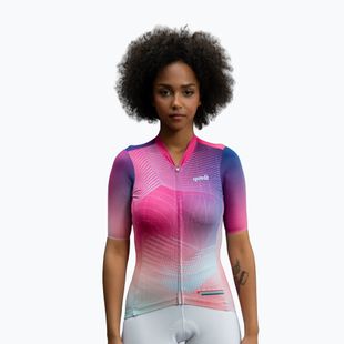 Koszulka rowerowa damska Quest Pink Wind W