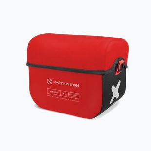Torba rowerowa na kierownicę Extrawheel Handy 5 l red/black