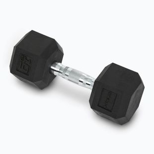 Hantel ogumowany XTREXO Hex 10 kg