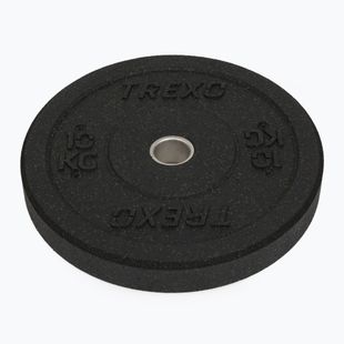Obciążenie bumperowe olimpijskie XTREXO TRX-BMP010 10 kg czarne