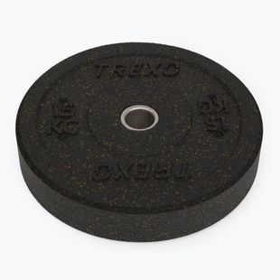 Obciążenie bumperowe olimpijskie XTREXO TRX-BMP015 15 kg czarne