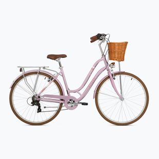 Rower miejski damski ATTABO CITY 28" różowy