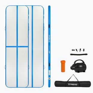 Ścieżka gimnastyczna XTREXO 400 x 100 x 10 cm biały