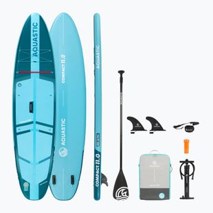 Zestaw deska SUP pompowana Compact 11'0" niebieski