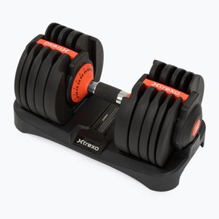 Hantel regulowana XTREXO 24 kg EVO czarny