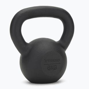 Kettlebell Żeliwny XTREXO 6 kg czarny