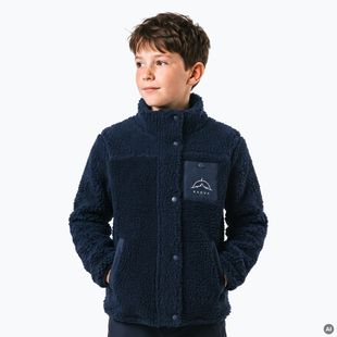 Bluza polarowa dziecięca KADVA Rodvik JR granatowy