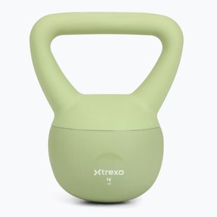 Kettlebell miękki XTREXO 4 kg zielony