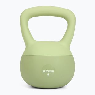Kettlebell miękki XTREXO 6 kg zielony