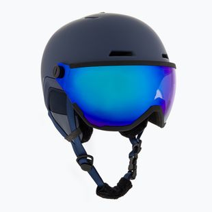 Kask narciarski dziecięcy ATTABO Avens 2.0 Jr Visor niebieski