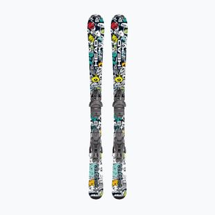 Narty zjazdowe dziecięce HEAD Monster Easy JRS (107-117 cm) + wiązania Jrs 4.5 GW CA white/black