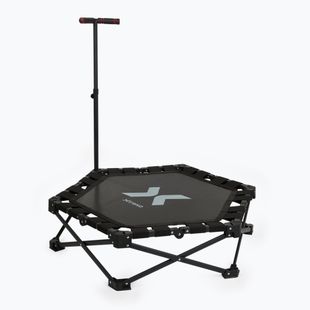 Trampolina XTREXO Hop&Side składana czarny