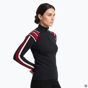 Sweter damski WOOLCANO SWT1094 merino czarny