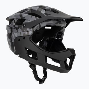 Kask rowerowy ATTABO  State 2.0 full face szary