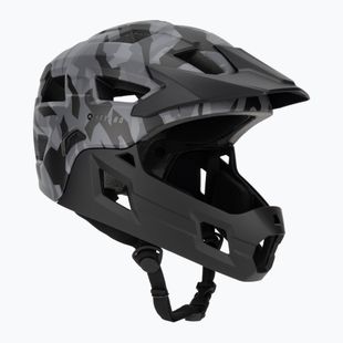 Kask rowerowy dziecięcy ATTABO Predator full face szary