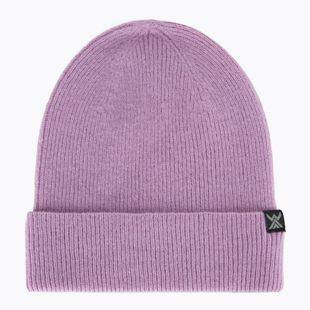 Czapka WOOLCANO MERINO HAT1037 fioletowy