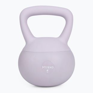 Kettlebell SOFT XTREXO 6 kg fioletowy