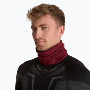 Komin WOOLCANO Merino 100% SPT24-33 bordowy