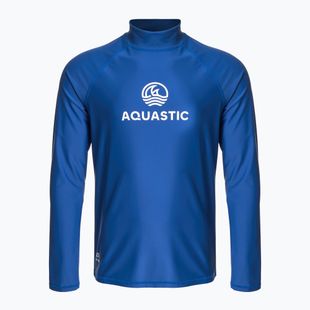 Longsleeve do pływania AQUASTIC UV 50+ UPF Rimos granatowy