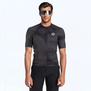 Koszulka rowerowa męska ATTABO Vites czarny