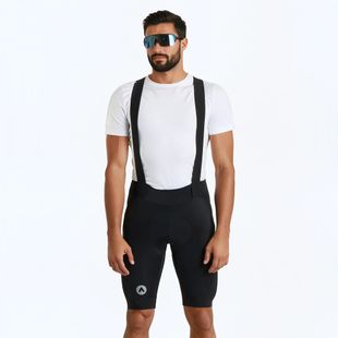 Spodenki rowerowe męskie ATTABO Kirun Bib Shorts czarny
