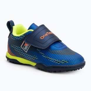 Buty piłkarskie dziecięce OneTeam Robero Junior TF granatowy/niebieski