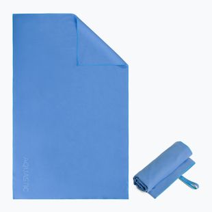 Ręcznik szybkoschnący AQUASTIC Havlu XL 175x110 cm niebieski