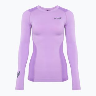 Koszulka treningowa longsleeve damska rashguard HOOK FIGHTING Base fioletowy