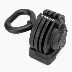 Kettlebell regulowany XTREXO TXO-B4W004 12 kg czarny