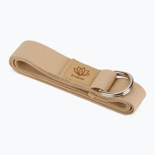 Pasek do jogi XTREXO TXO-B4Z026-BZ beżowy