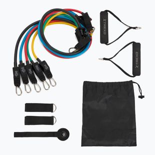 Zestaw ekspanderów gumowych XTREXO TXO-B4Z055-ALL wielokolorowy