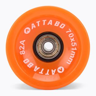 Kółka do longboardu ATTABO Longboard Wheels 70x51 mm 4 szt. pomarańczowy