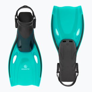 Płetwy do snorkelingu AQUASTIC Jetty niebieski