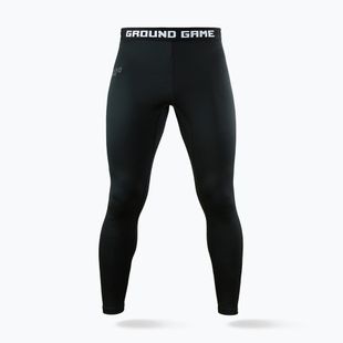 Legginsy treningowe Ground Game Athletic Shadow Black czarny
