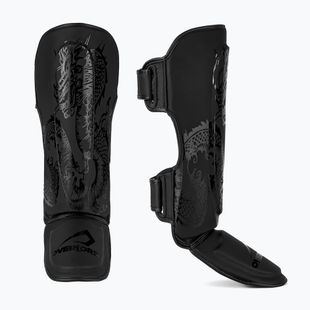 Ochraniacze piszczeli i stóp Overlord Legend czarny