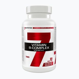 Kompleks witamin 7Nutrition B-Complex B50 Methyl 60 kapsułek